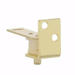 Prime-Line Brass Finished Steel Cafe Door Hinge Set, Double Acting & Self-Closing thumbnail 5