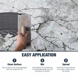 Eco Clean 50 lb. Epoxy Patching System - High Strength Epoxy Mortar thumbnail 2
