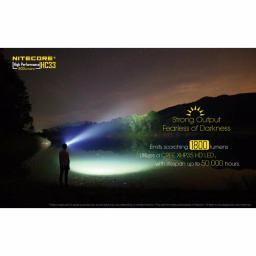 NITECORE HC33 1800 Lumen LED Headlamp Bundle with 2 Batteries and Dual USB Charger thumbnail 2