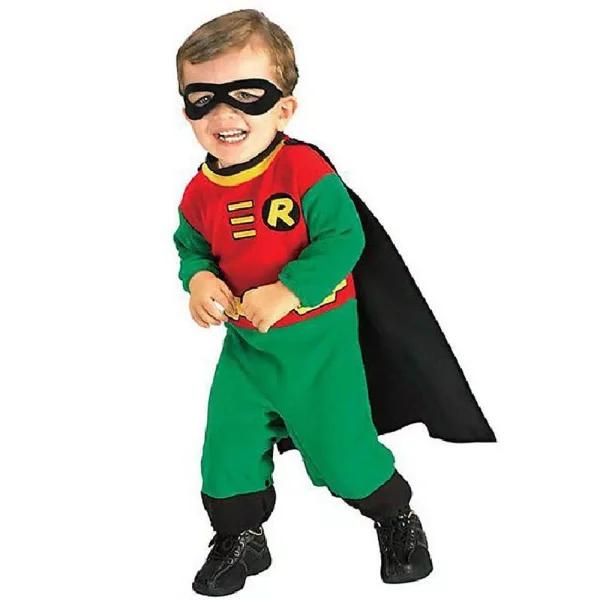 Rubie's Costumes Robin Infant Boy Halloween Costume with Cape and Mask