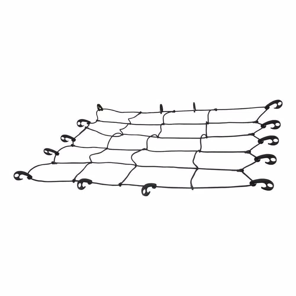 CURT Roof Rack Cargo Net, 65" x 38", Black Nylon