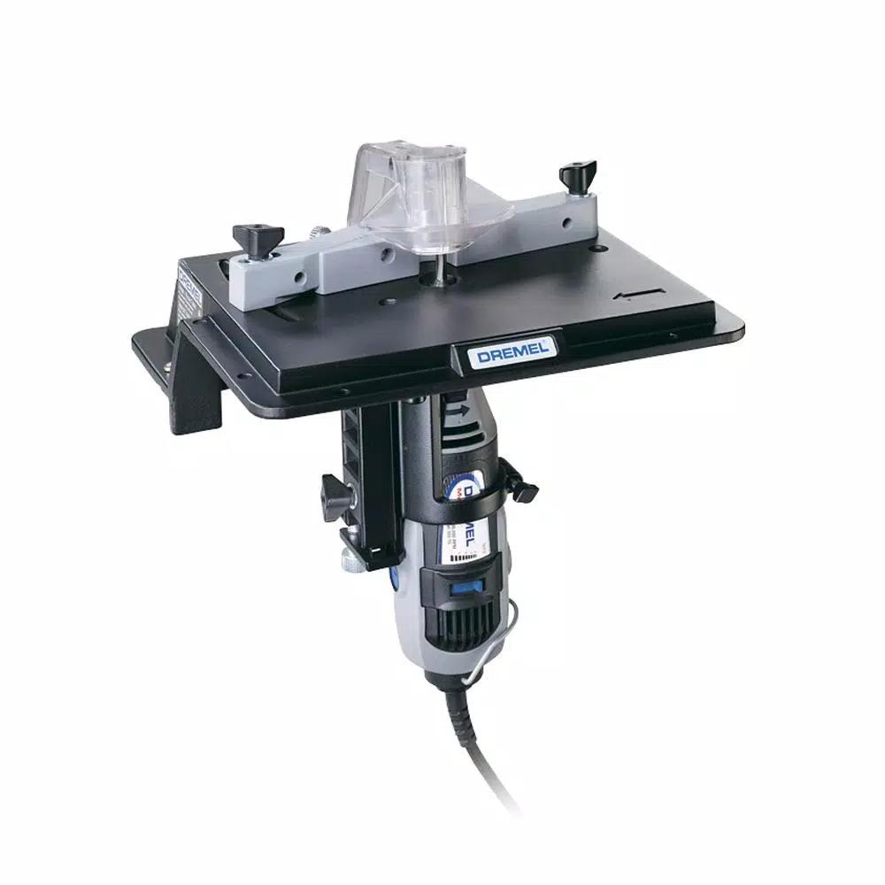Dremel Plunge Router Attachment and Shaper/Router Table Set for Woodworking