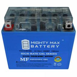 MIGHTY MAX BATTERY Mighty Max YTX12-BS 12V 10Ah 180 CCA Gel Rechargeable Sealed Lead Acid (SLA) Powersport Battery thumbnail 2