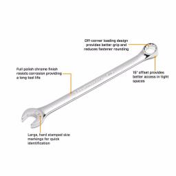GEARWRENCH 30 mm 12-Point Long Pattern Combination Wrench thumbnail 2