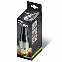 Simposh Mini Chopper - Compact Manual Food Processor with Stainless Steel Blades thumbnail 7