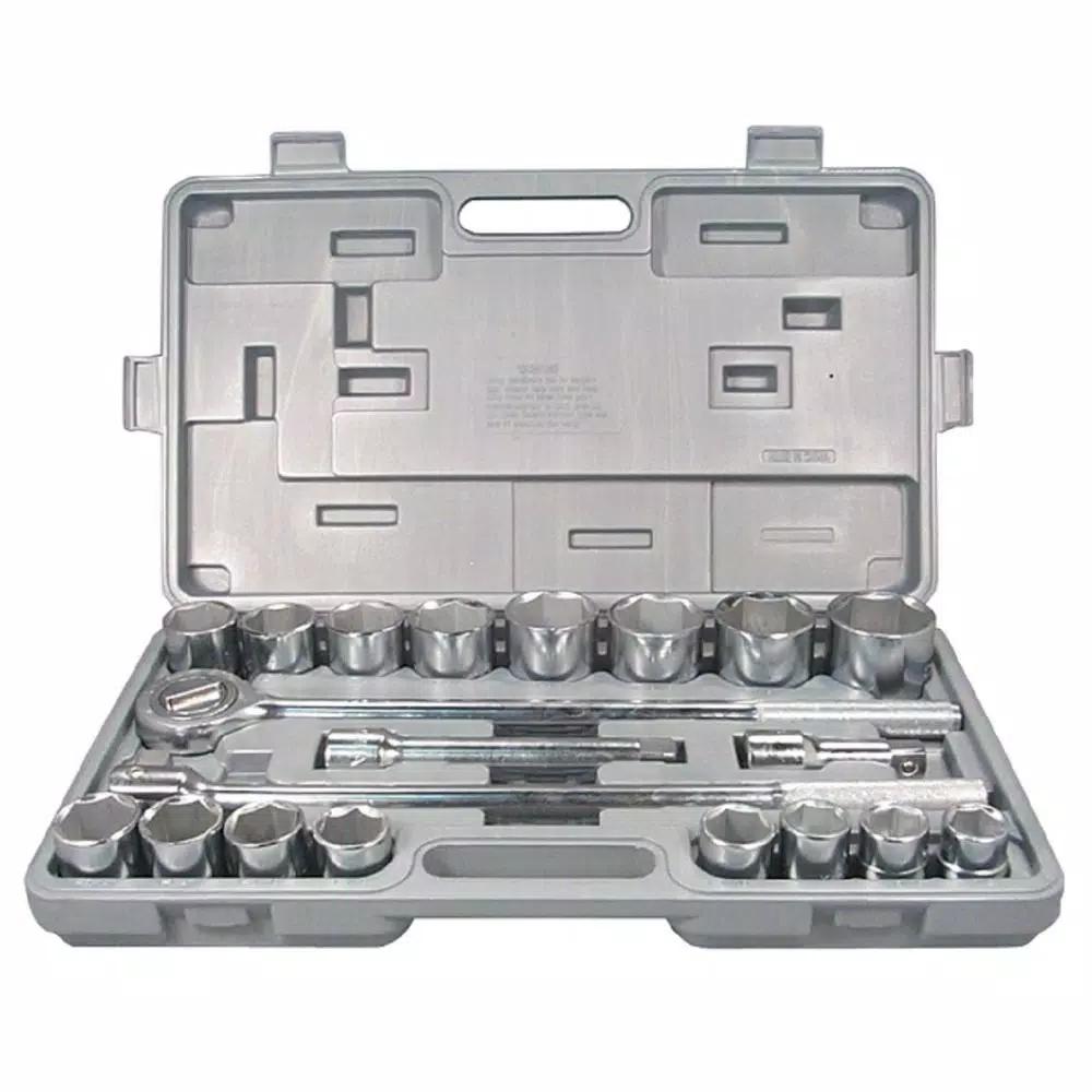 Astro Pneumatic 21-Piece 3/4 in. Drive Socket Set with Reversible Ratchet and Chrome Molybdenum Sockets