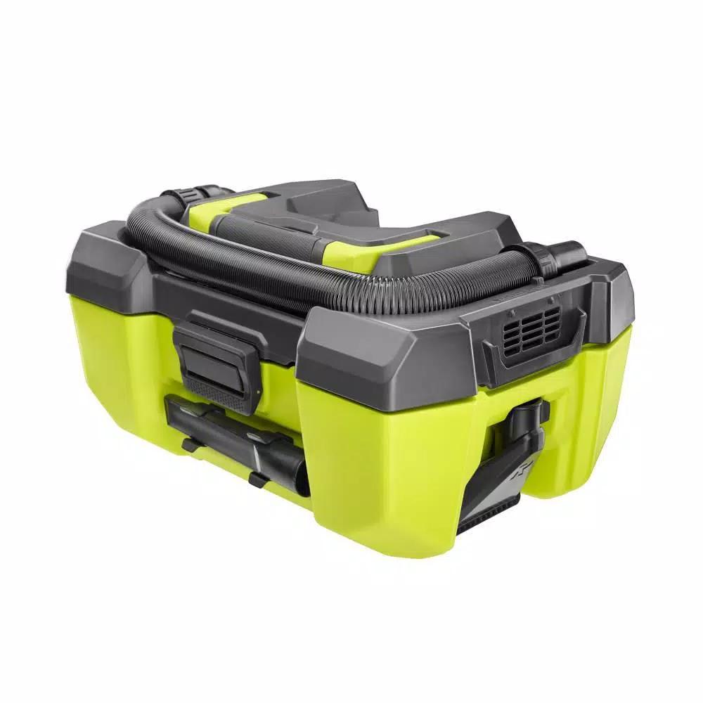 RYOBI 18V ONE+ 3 Gal. Project Wet/Dry Vacuum with 4.0 Ah LITHIUM+ HP Battery