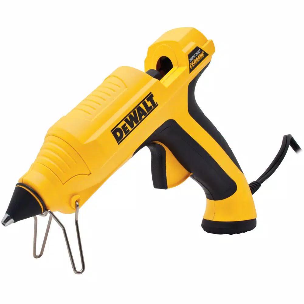 DEWALT DWHTGR50 Professional Ceramic Heating Element Glue Gun with 12-Pack Glue Sticks