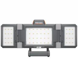 RIDGID 18V Cordless Hybrid Folding Panel Light with 1.5 Ah Lithium-Ion Battery, 2500 Lumens thumbnail 4