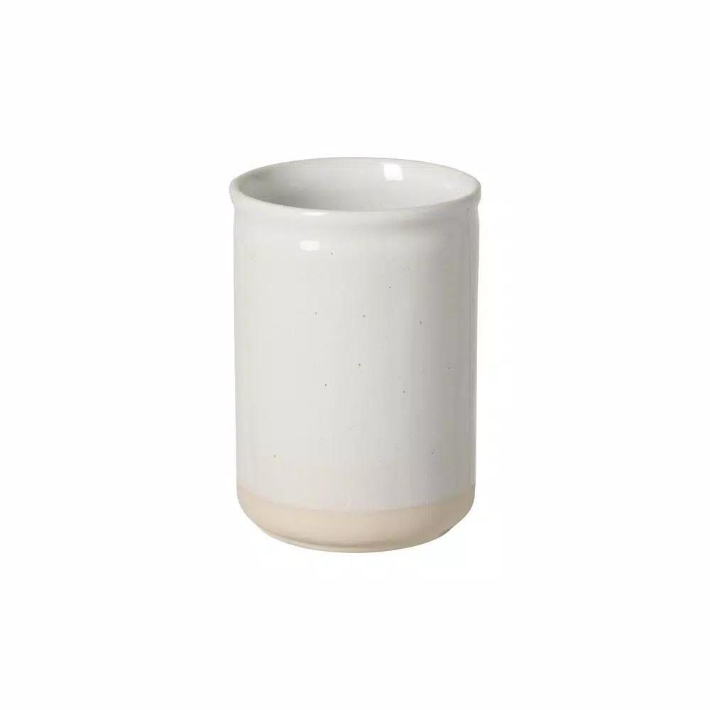 CASAFINA Fattoria White Ceramic Stoneware Utensil Canister