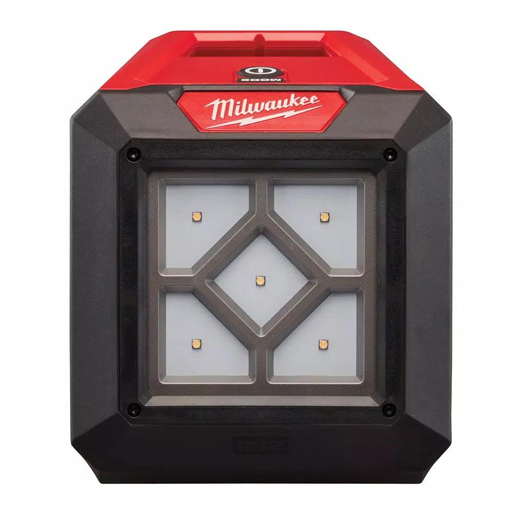 Milwaukee M12 12V Lithium-Ion 1000-Lumen Rover LED Flood Light Kit with 3.0Ah Battery & Charger