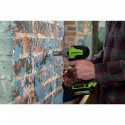 Greenworks 24V Cordless Brushless 1/2 in. Impact Wrench, Tool Only thumbnail 8
