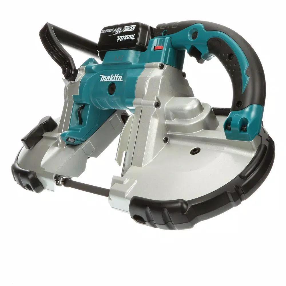 Makita 18V LXT Cordless Portable Band Saw Kit with 5.0Ah Battery (XBP02Z)
