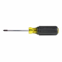 Klein Tools #1 Phillips Head Screwdriver with 3 in. Round Shank and Cushion Grip Handle thumbnail 3