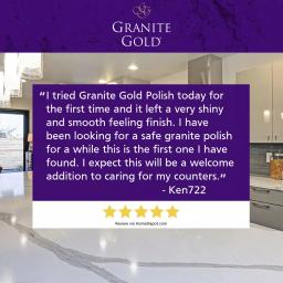 Granite Gold Polish 2-Pack, 24 oz. Spray Bottles for Natural Stone Surfaces thumbnail 6
