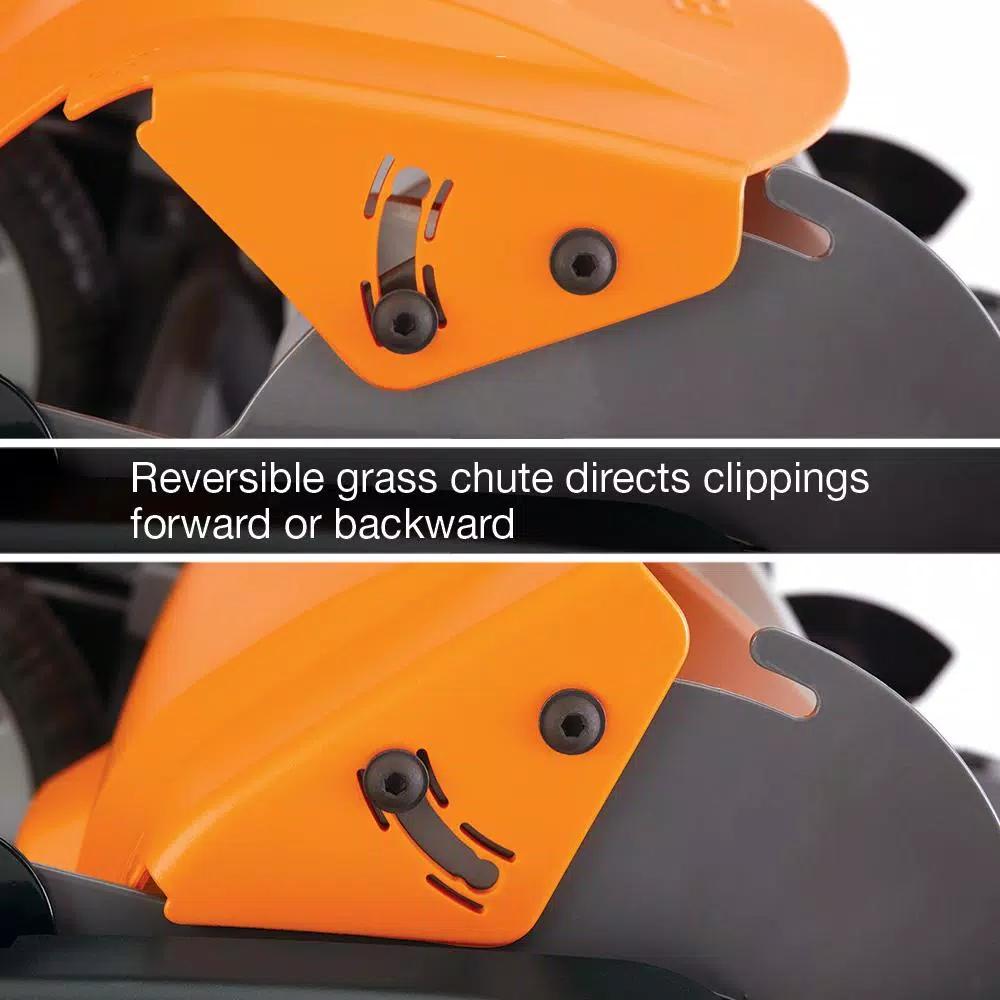 Fiskars StaySharp Max 18 in. Manual Push Reel Mower, InertiaDrive Technology
