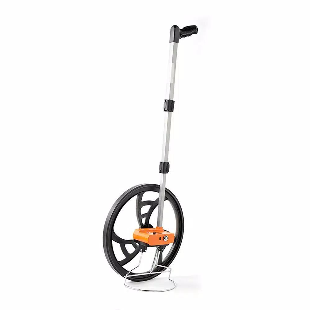 Keson 15.5 in. Measuring Wheel with Telescoping Handle and 5-Digit Counter