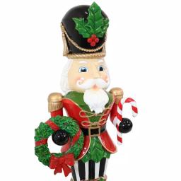 Sunnydaze Decor 48 in. Karl Nutcracker Christmas Statue - Indoor/Outdoor Resin Sculpture thumbnail 3