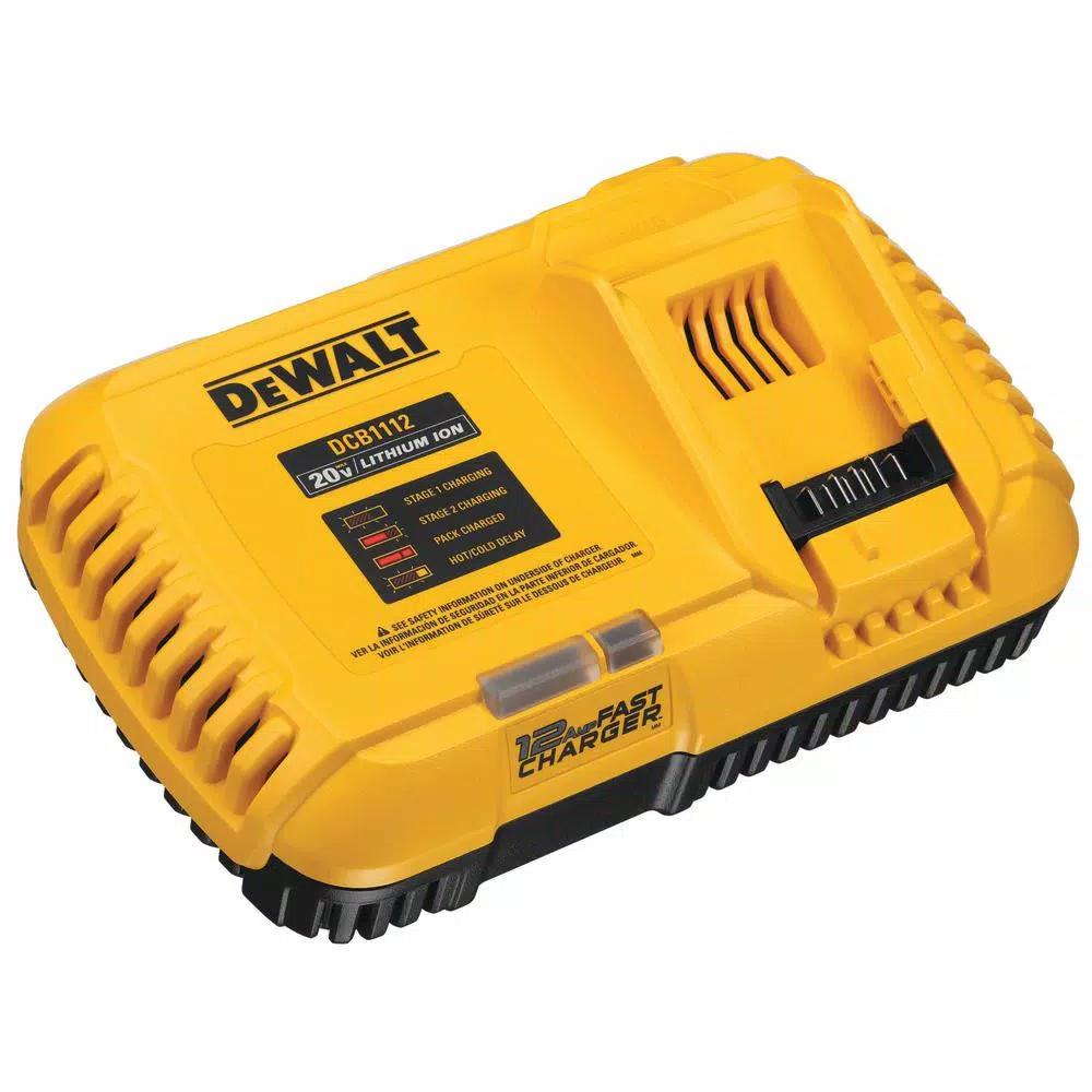 DEWALT 20V MAX and FLEXVOLT 12 Amp Fan Cooled Fast Charger