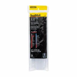 Stanley Dual Temperature Glue Sticks, 0.45 in. x 10 in., 12-Pack thumbnail 1