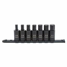 Husky 1/2 in. Drive Impact Bit Socket Set, Torx and SAE/Metric Hex, 21-Piece thumbnail 3