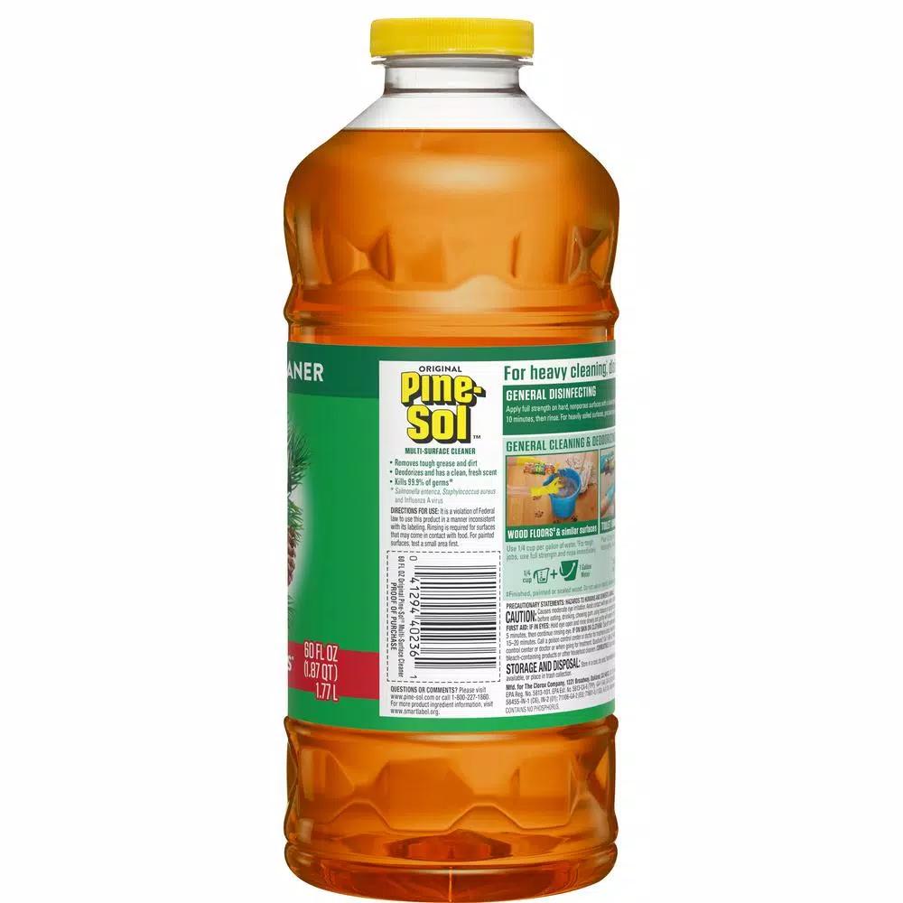 Pine-Sol Original Pine All Purpose Multi-Surface Disinfecting Cleaner, 60 oz.