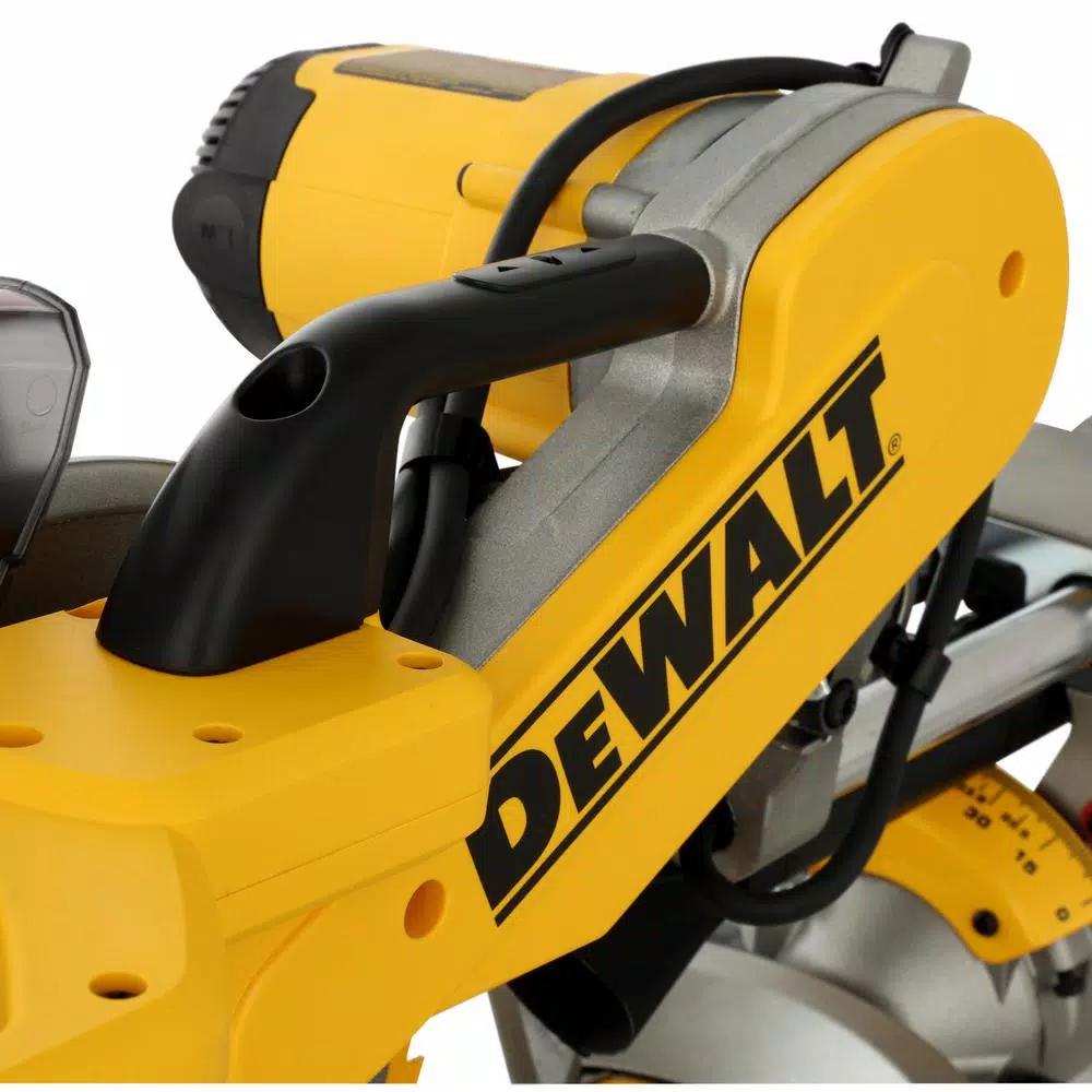 DEWALT 12 in. 15 Amp Sliding Compound Miter Saw with Heavy-Duty Stand Kit
