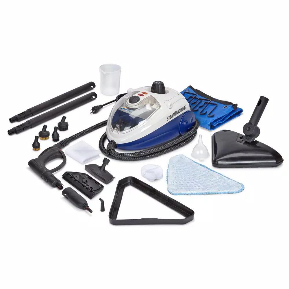 HomeRight SteamMachine Elite Multi-Purpose Portable Steam Cleaner with 19 Accessories