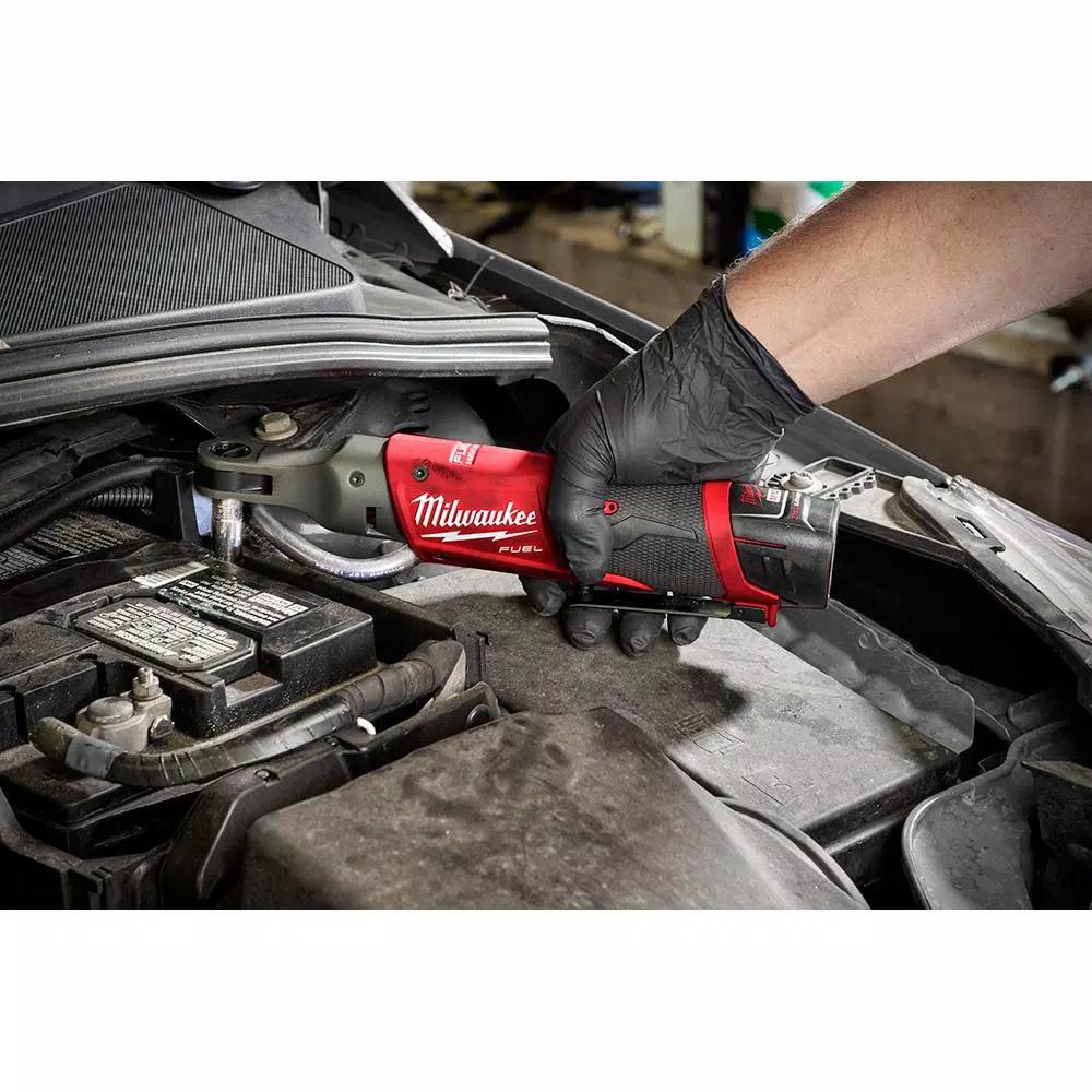 Milwaukee M12 FUEL 1/4 in. Brushless Cordless Ratchet with 2.0 Ah Battery