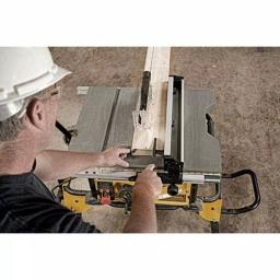 DEWALT 10 in. Job Site Table Saw with Rolling Stand & Bonus ATOMIC 20V MAX 1/2 in. Drill Driver Kit thumbnail 15