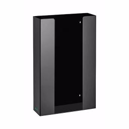 AdirMed Triple Box Capacity Acrylic Black Glove Dispenser thumbnail 1