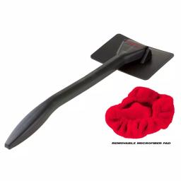 Trademark Stalwart Windshield Cleaner Tool with Pivoting Head and Microfiber Cloth thumbnail 3