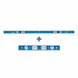 Empire Magnetic Box Level Set - 78 in. and 12 in. Aluminum Levels thumbnail 1
