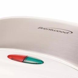 Brentwood Appliances TS-246 750W Nonstick Panini Press and Sandwich Maker, White thumbnail 4