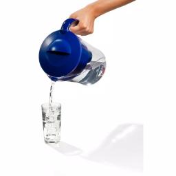 Brita Mist Water Filter Pitcher, 48 oz. Capacity, Dark Blue, BPA Free thumbnail 4