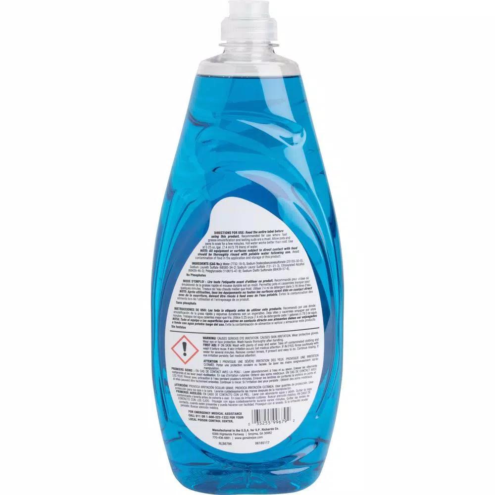 Genuine Joe Premium Dish Detergent - 38 oz. Concentrated Liquid Dishwashing Soap