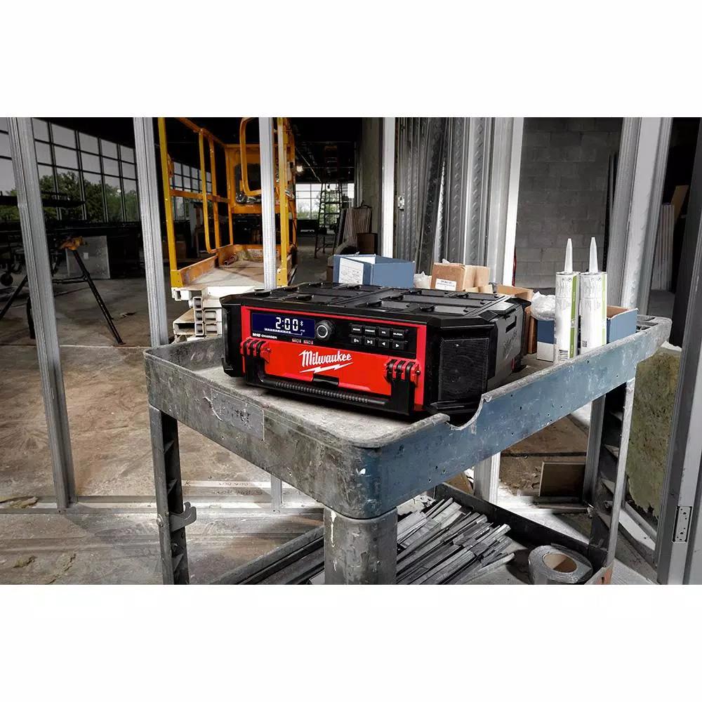 Milwaukee M18 PACKOUT Cordless Radio/Speaker with Built-In Charger