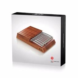 Cangshan N1 Series 5 in. Steak Knife Set with Acacia Wood Block, 9-Piece Set thumbnail 2