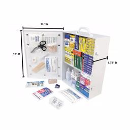 Rapid Care 1100-Piece 3-Shelf First Aid Cabinet - ANSI Class A+ OSHA Compliant thumbnail 7