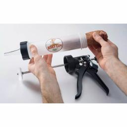 LEM Products Jerky Gun Meat Snack Maker with Seasoning and Two Nozzles thumbnail 3