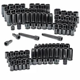Husky 108-Piece 3/8 in. and 1/2 in. Drive Master Impact Socket Set thumbnail 1