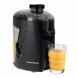 Hamilton Beach HealthSmart 400-Watt Centrifugal Juice Extractor, 12 oz. Capacity, Black thumbnail 2