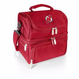 Picnic Time Pranzo New Jersey Devils Red Insulated Lunch Bag and Picnic Tote with Flatware Set thumbnail 1