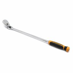 GEARWRENCH 1/2 in. Drive 24 in. 90 Tooth Locking Flex Head Teardrop Ratchet thumbnail 6