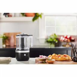 KitchenAid Cordless 5-Cup Food Chopper, Black Matte thumbnail 5