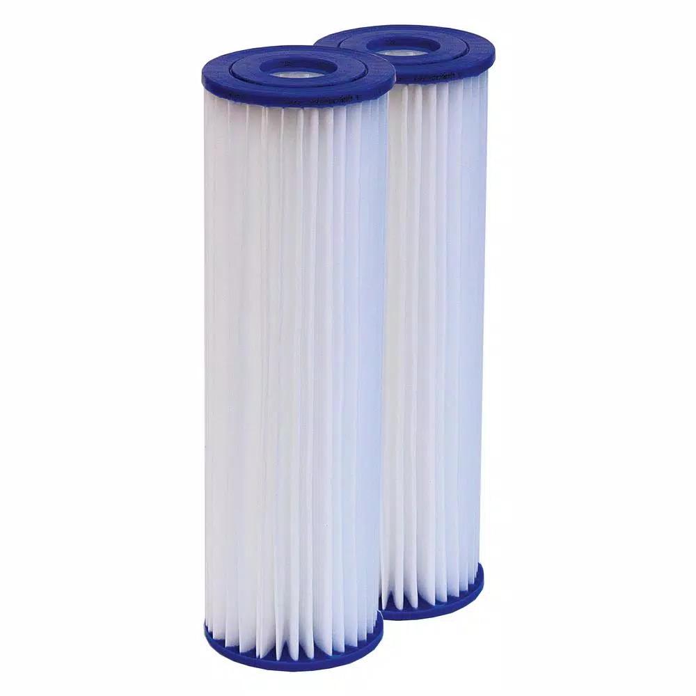 Brita Universal Poly Pleat Whole House Water Filter Cartridge, 10 in., 2-Pack