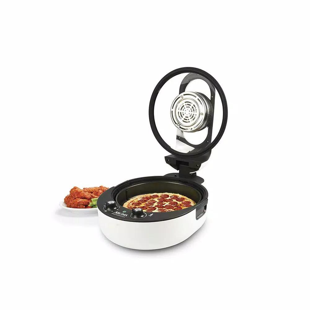 Aroma 4.7 Qt. Black Electric Air Fryer Multi-Cooker