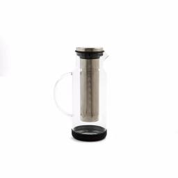 Manna 4-in-1 5-Cup Cold Brew Coffee Pitcher, 47 fl. oz., Onyx Black thumbnail 1