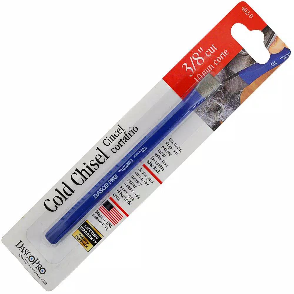 Dasco Pro 3/8 in. x 5-5/8 in. Cold Chisel, Forged Steel, Made in USA