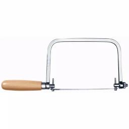 Olson Saw Olson 7 in. Coping Saw with Hardwood Handle and Dual-End Blade Tensioning thumbnail 1